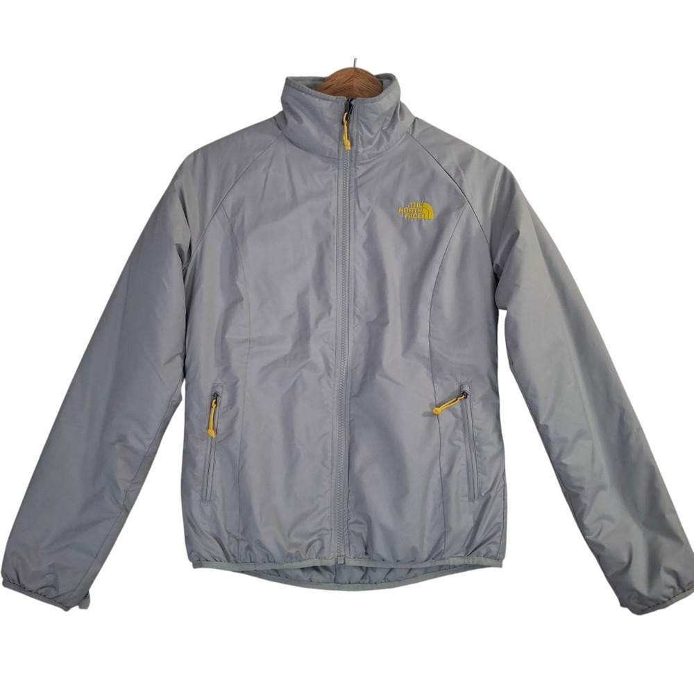 The North Face Triclimate Liner Only Womens XS Gray Insulated Full Zip Jacket